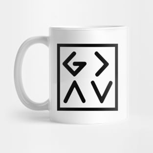 God is greater than highs and lows Mug